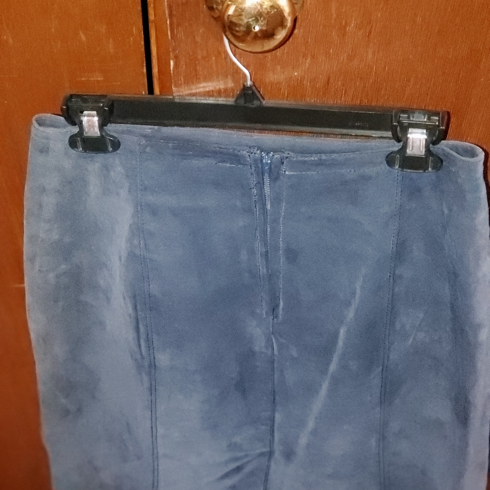Leather Seede short skirt